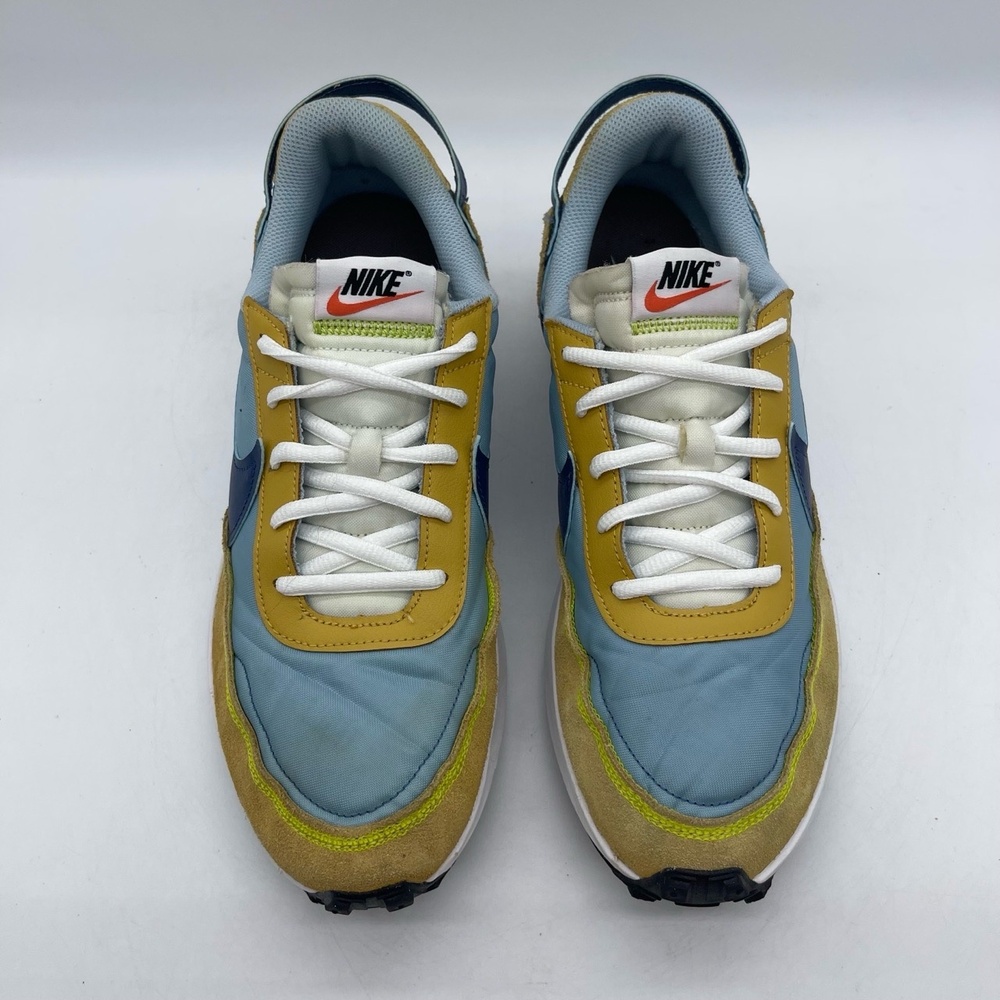 Nike Waffle Debut DH9522-400 Mens Size 10 Running Shoes Boarder Blue Sanded Gold - Picture 7 of 10